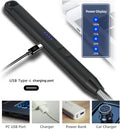 Rechargeable Electric Arc Lighter, Windproof with Flexible Neck & USB-C Port for Gas Stove & Candles