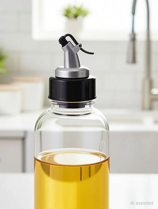 Premium Plastic Oil Dispenser Bottle