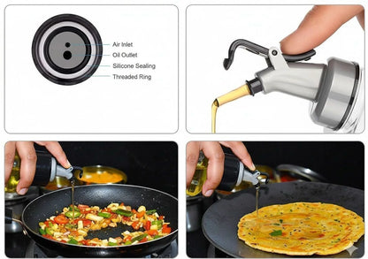 Premium Plastic Oil Dispenser Bottle