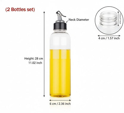 Premium Plastic Oil Dispenser Bottle