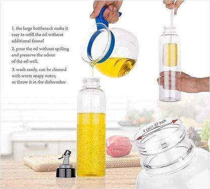 Premium Plastic Oil Dispenser Bottle